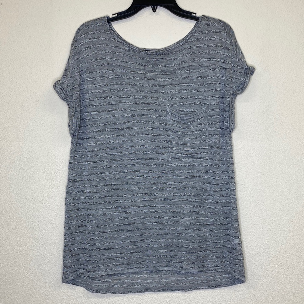 Calvin Klein Jeans Roll-Sleeve Tee Size Large